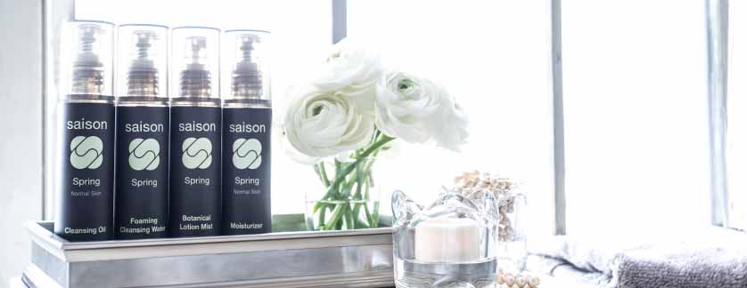 Saison Spring Organic Face Collection Saison Spring Organic Face Collection
